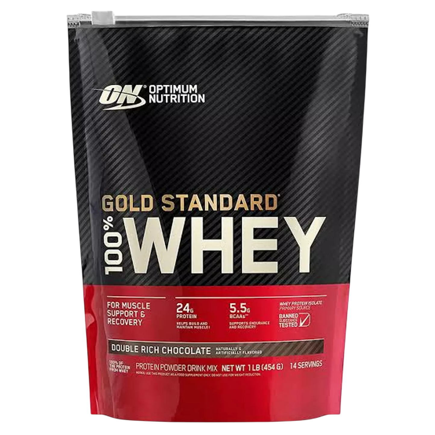 Optimum Nutrition Gold Standard 100% Whey-14Serv.-454G.