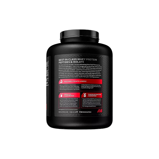 نيتروتك واي جولد ٢.٢٧ كجم - بروتين مصل اللبن المعزول والببتيدات الممتازة (٦٩ حصة)