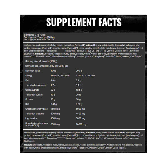 Bad Ass Mass-70serving-7kg