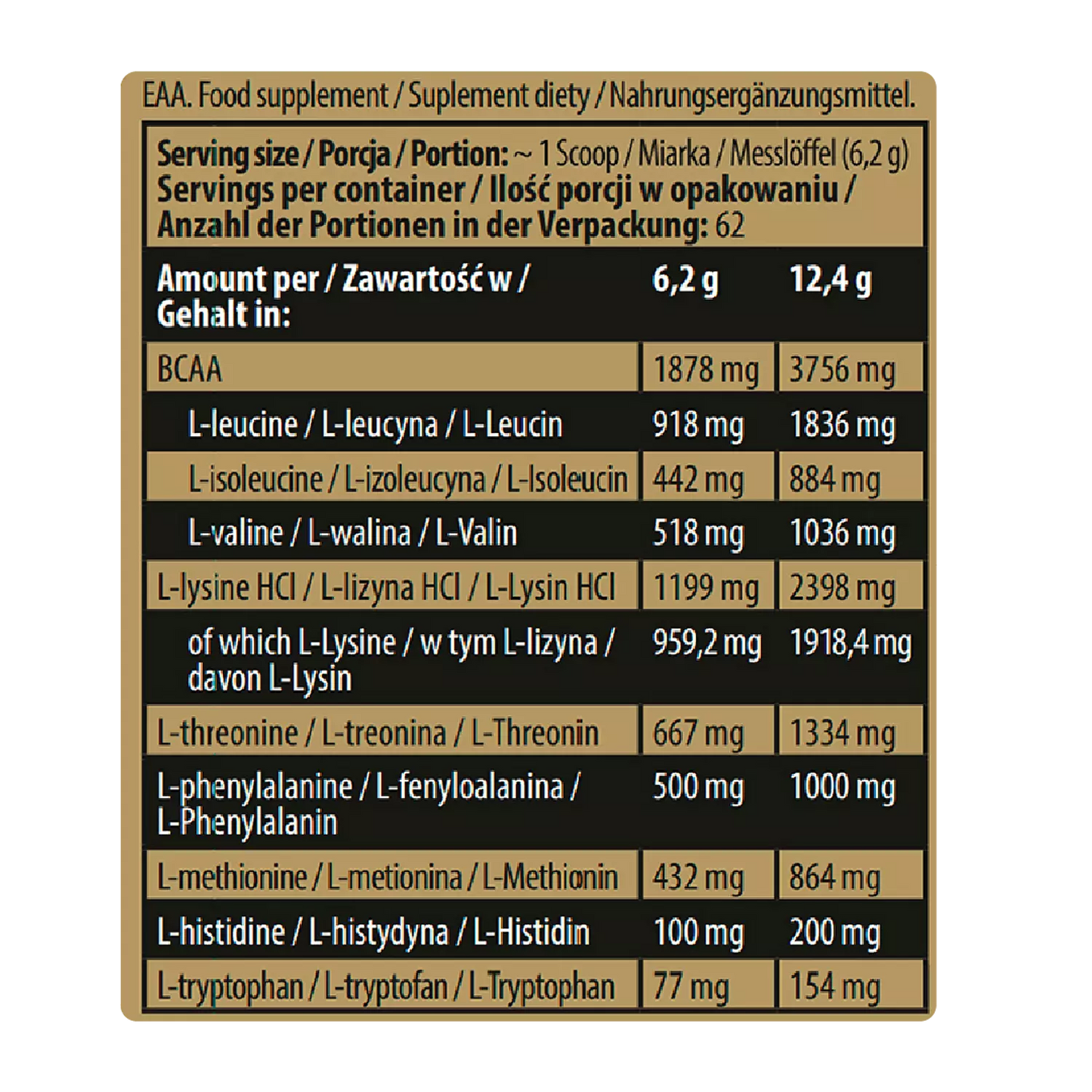 EAA Kevin Levrone – Essential Amino Acids for Muscle Growth & Energy (30 Servings)
