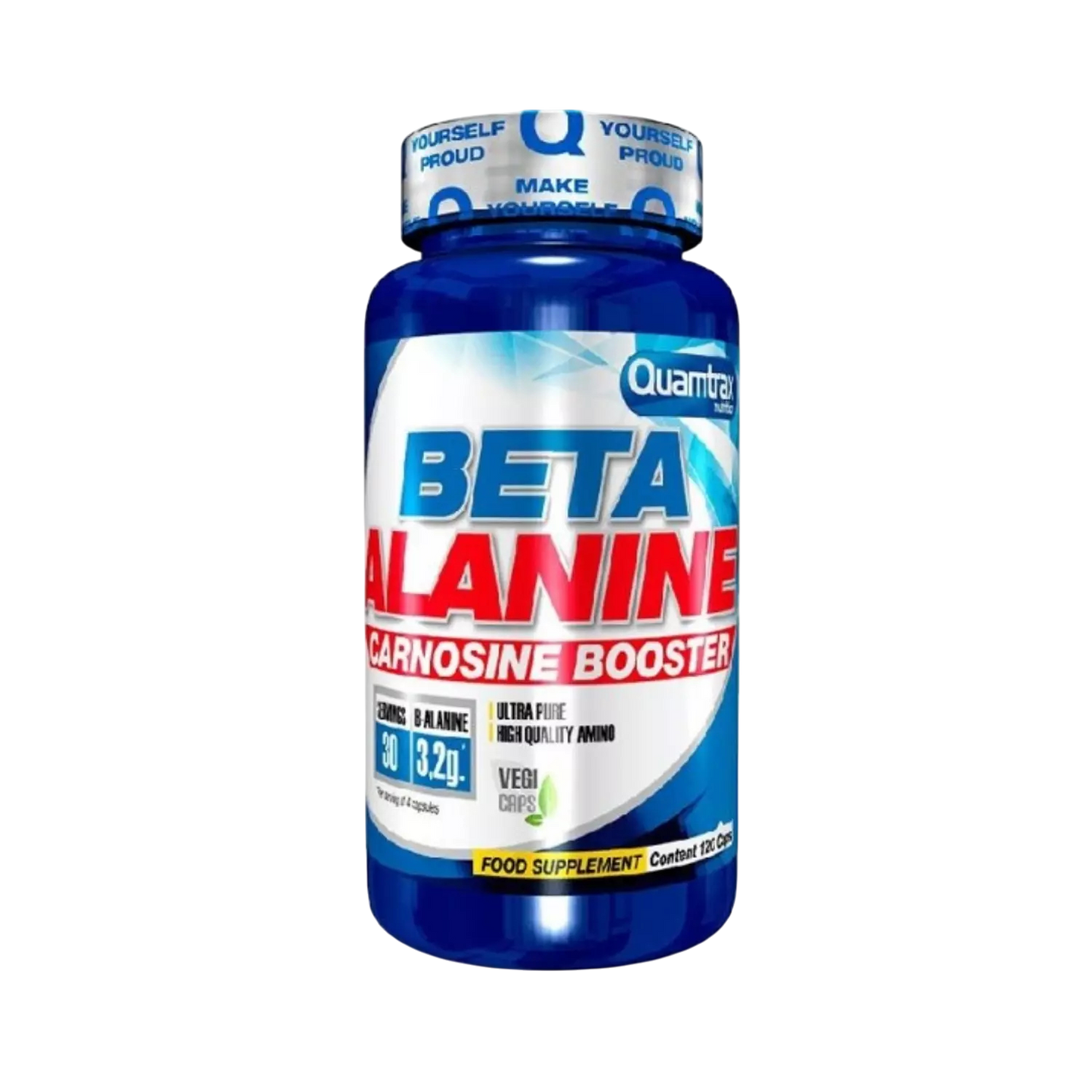 Quamtrax Nutrition Beta Alanine - 30serv - 120caps