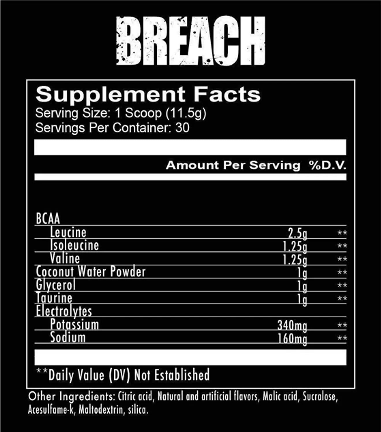 BREACH AMINO REDCON 1 A162