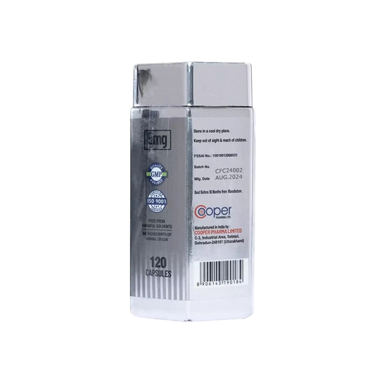 Cooper Pharma Yohimbine HCL 5mg – 120 Capsules