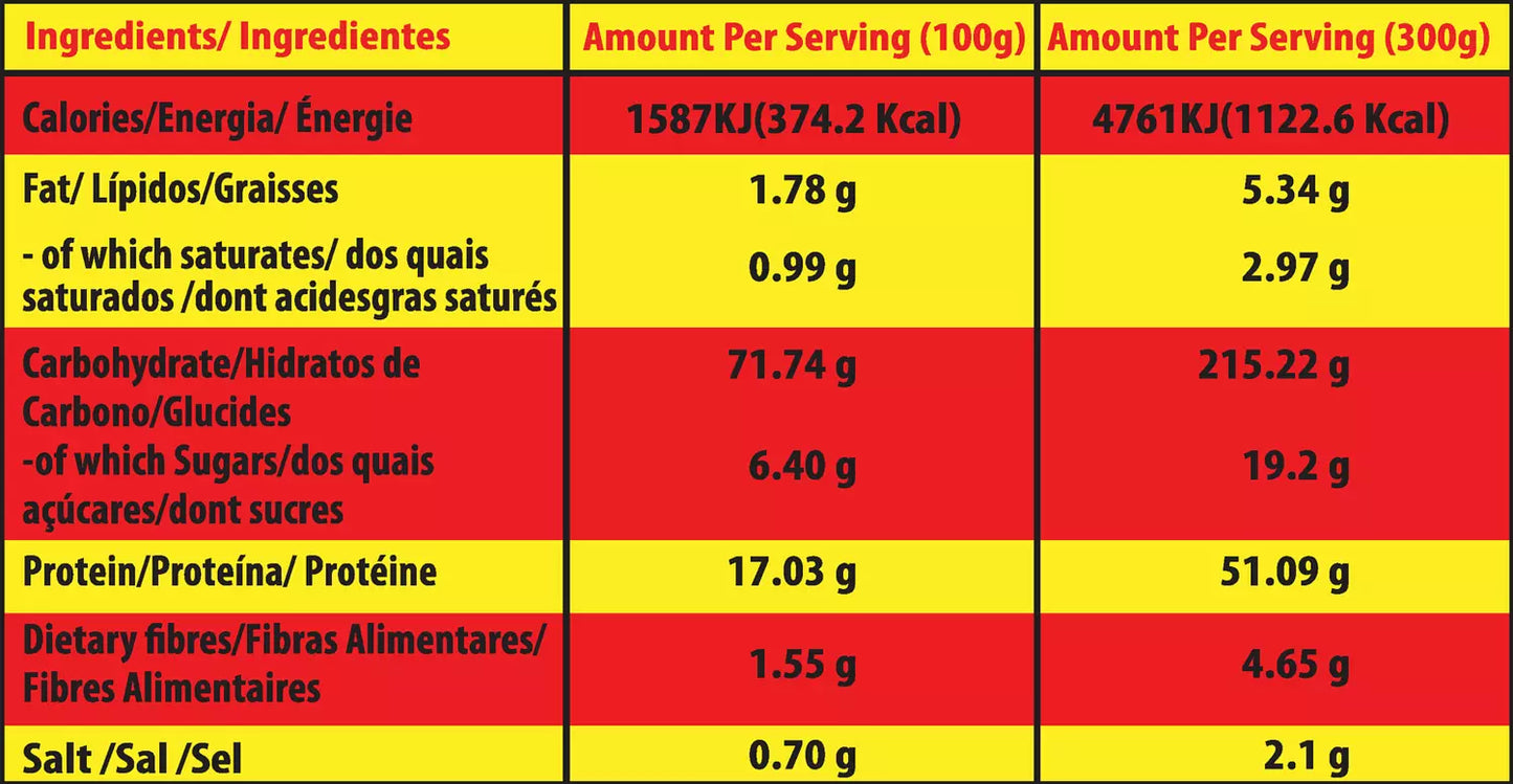 Marvelous Nutrition Big Extreme Weight Gainer 3kg (30 Servings) | Mass, Strength & Muscle Growth