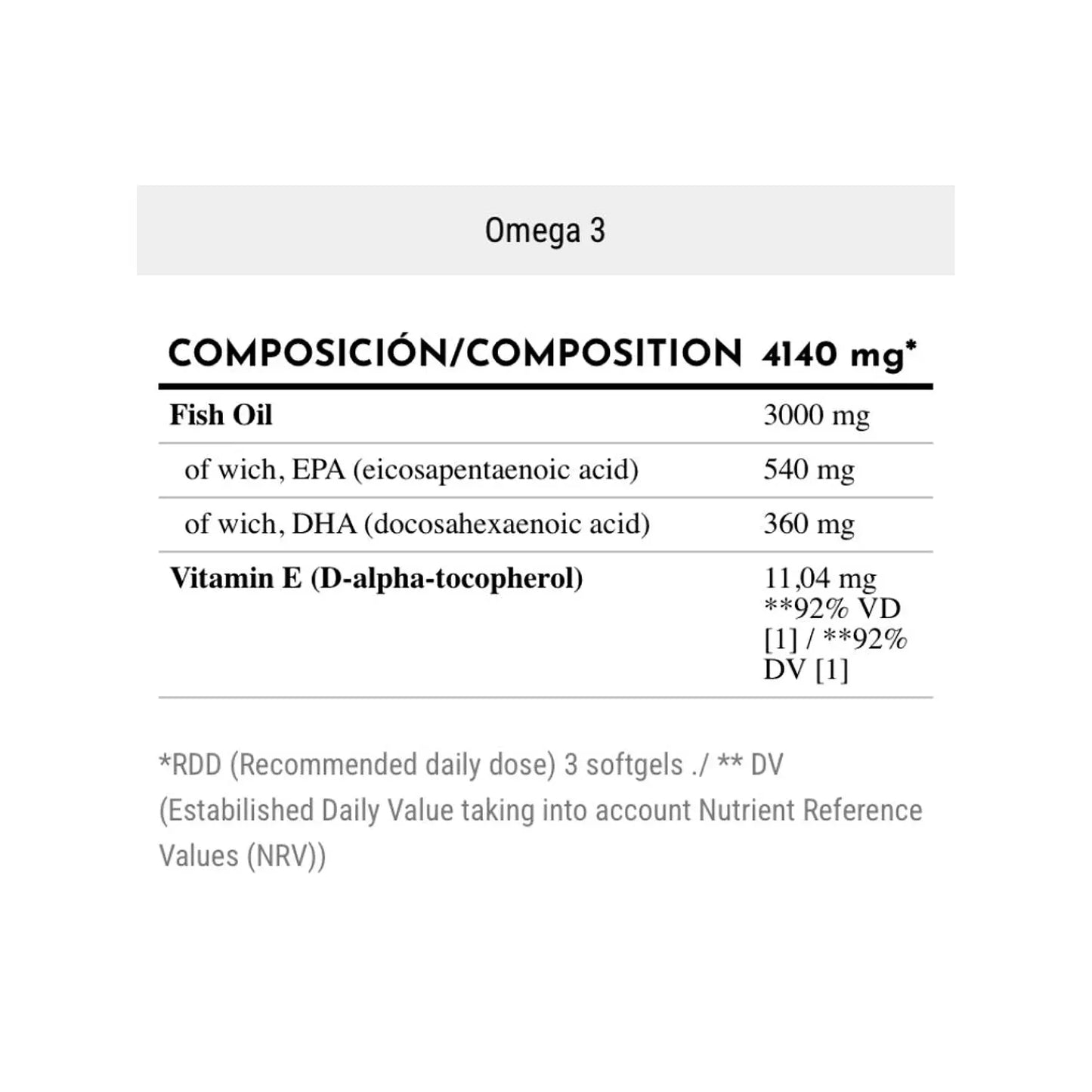 OMEGA 3 EPA & DHA - Cardiovascular Health