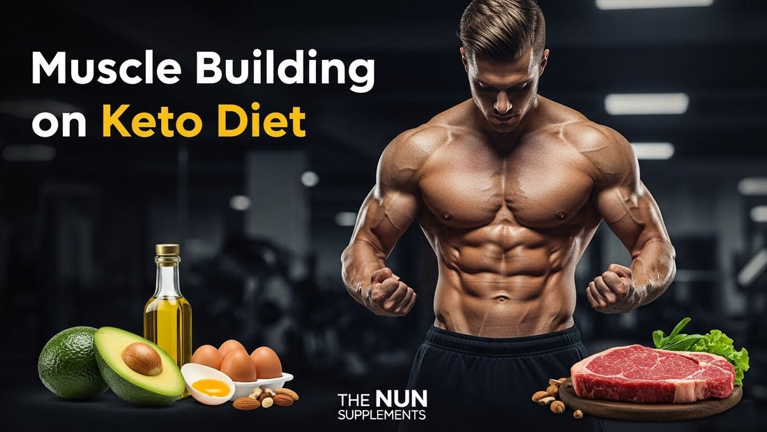 بناء العضلات مع نظام الكيتو