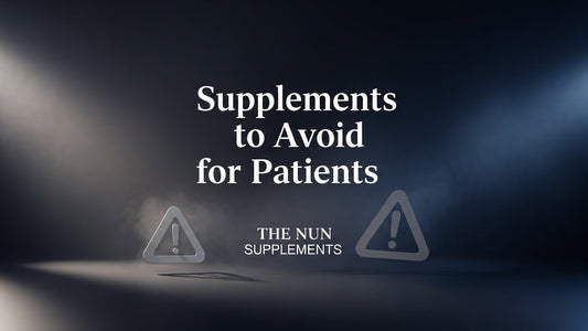 المكملات التي يجب تجنبها للمرضي