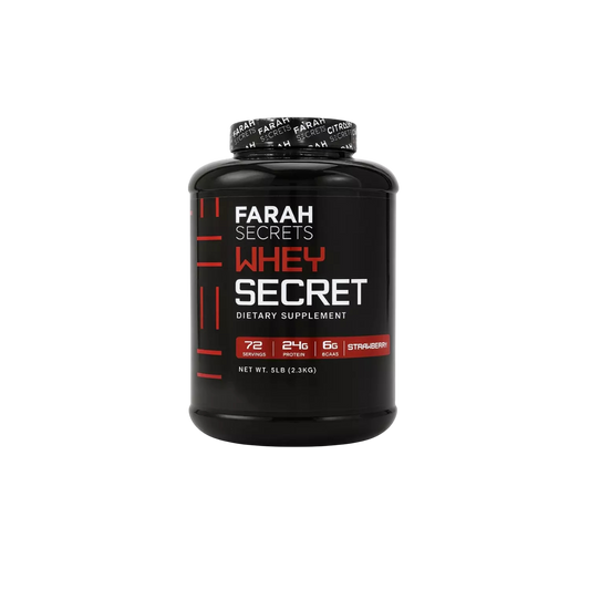 Farah Secret Whey Protein 2.3kg – 72 Servings