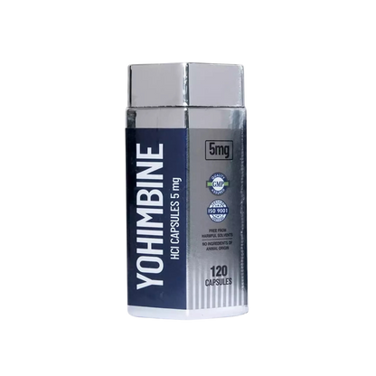 Cooper Pharma Yohimbine HCL 5mg – 120 Capsules