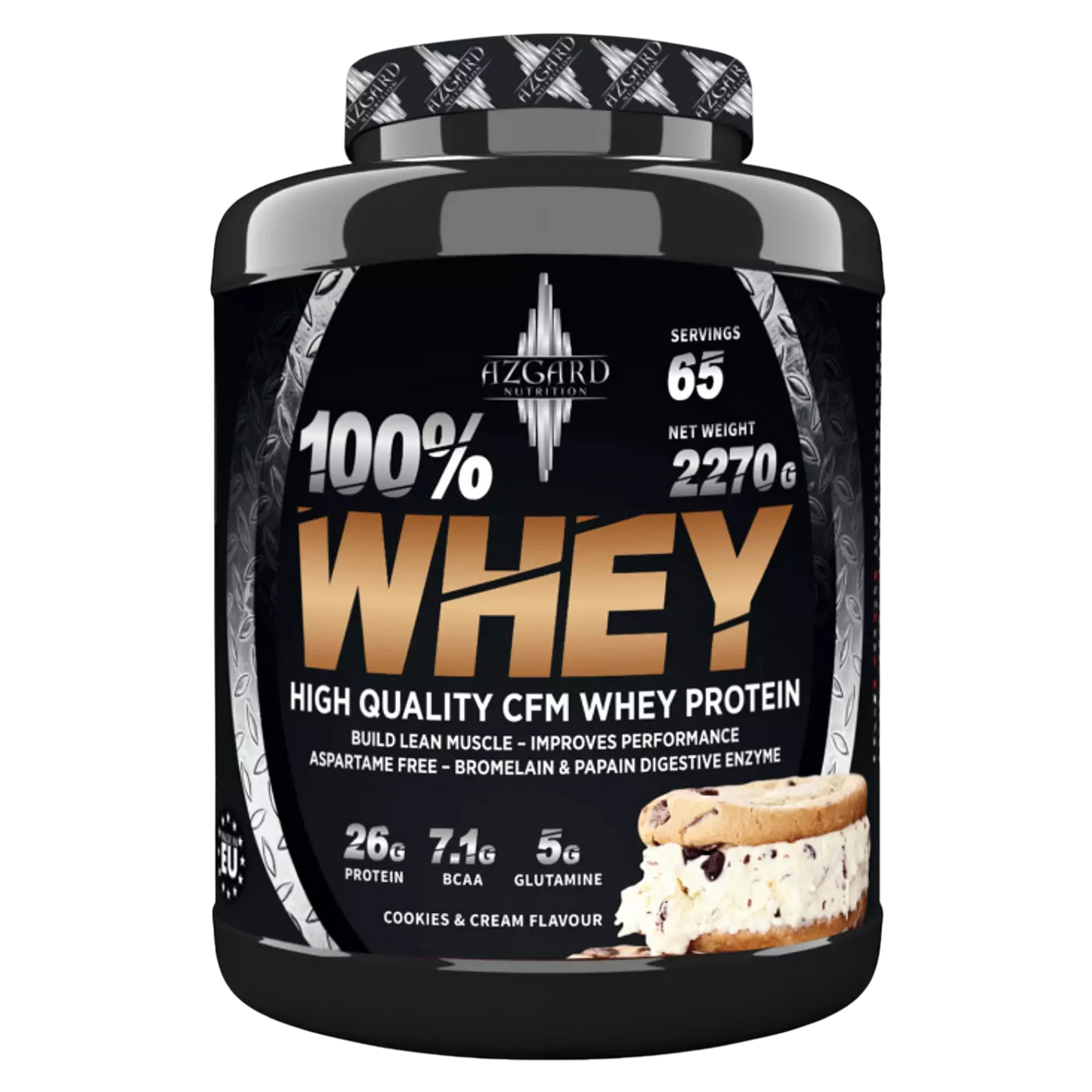 Azgard Whey 2.27kg – 65 Servings
