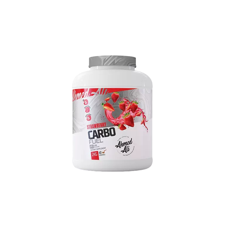 Ahmed Ali Nutrition | Strawberry Carbo Fuel | 49g Carbs – 2KG