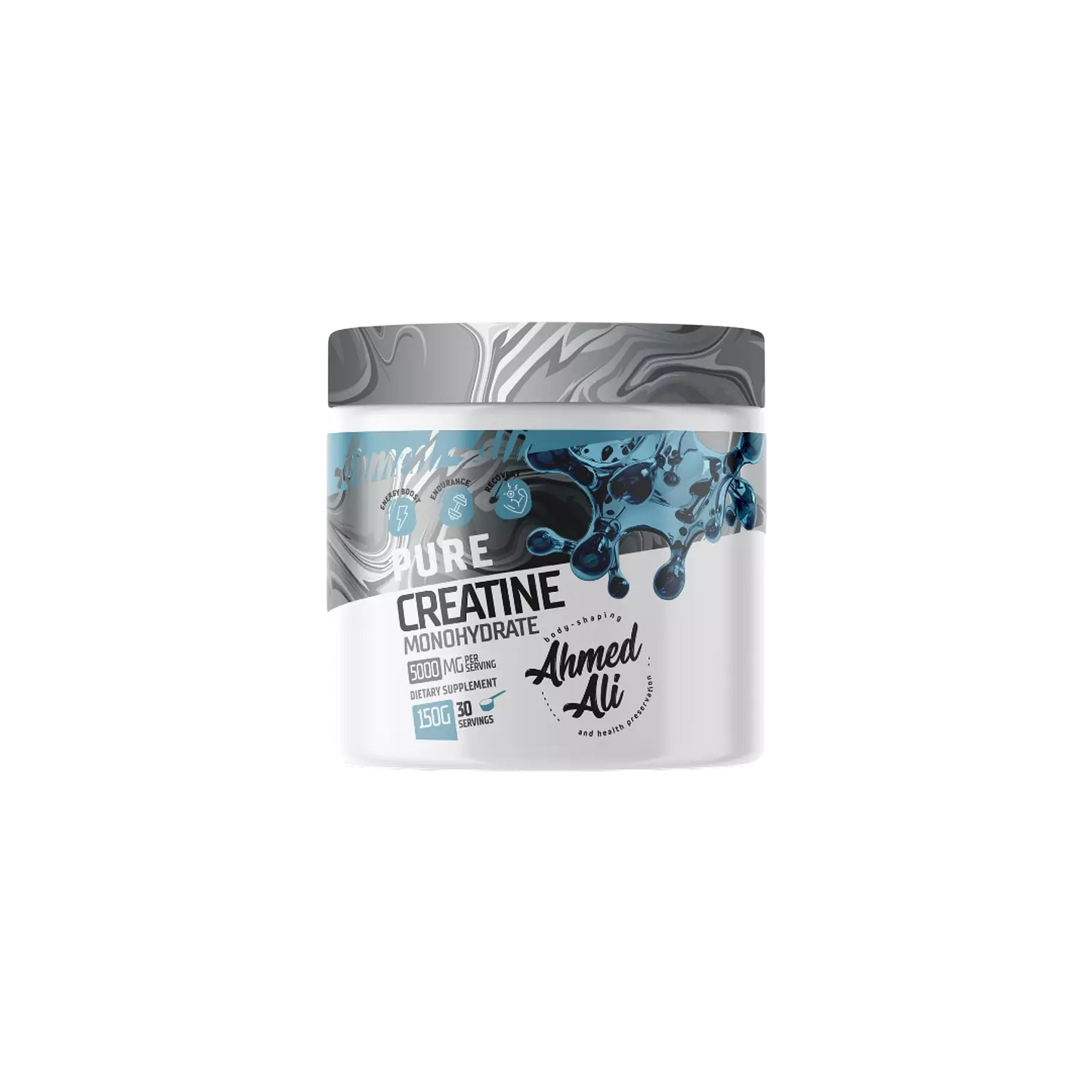 Ahmed Ali Nutrition | Pure Creatine Monohydrate | 5g – 300G