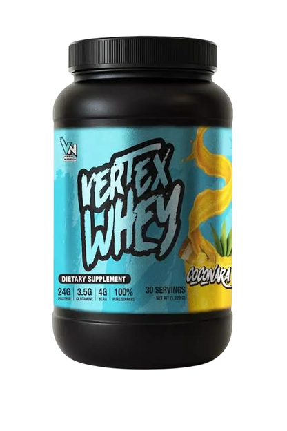 Vertex Nutrition Whey Protein 900g (30 Servings) – 24g Protein for Muscle Growth & Recovery