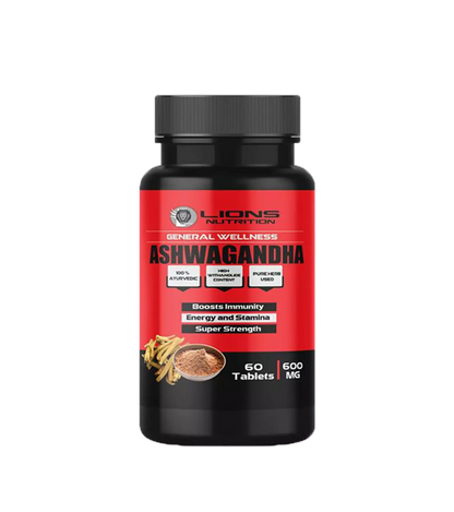 Lions Ashwaganda - 60tablets - 30serv