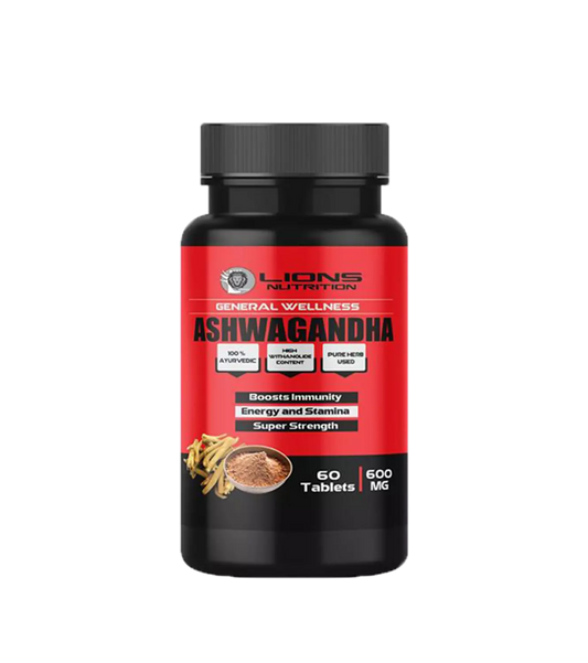 Lions Ashwaganda - 60tablets - 30serv