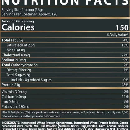 Nutrex Research 100% Whey Protein – 4.54kg (134 Servings) | Premium Muscle Building & Recovery Protein