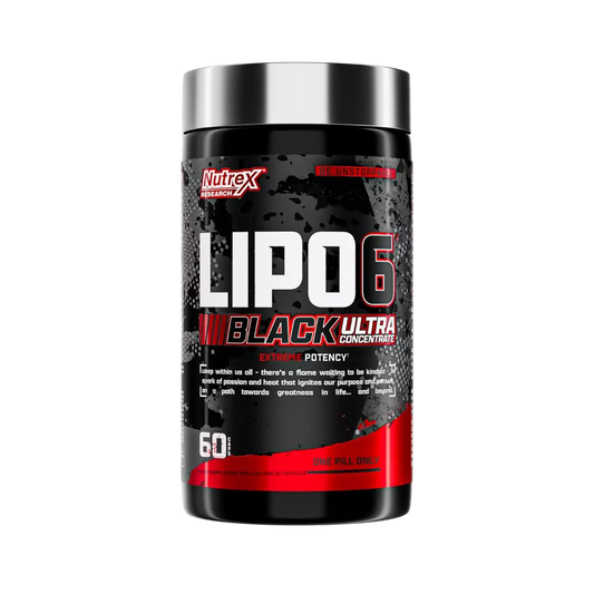 Nutrex Research Lipo 6 Black Ultra Concentrat-60Serv Men .-60Caps.