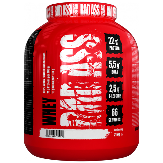 BAD ASS Whey Protein – 2kg – 66 Servings