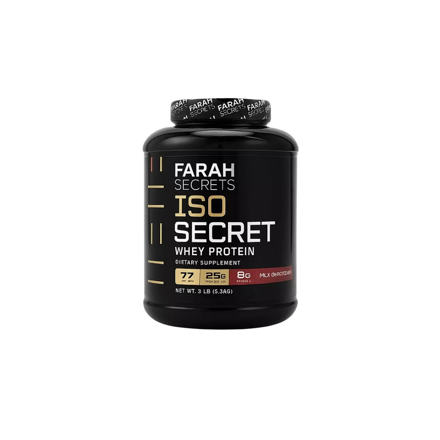 Farah Secret ISO Protein 2.3kg – 77 Servings