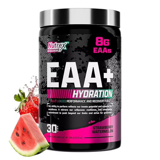 Nutrex EAA+ Hydration – Essential Amino Acids & Electrolytes (30 Servings)