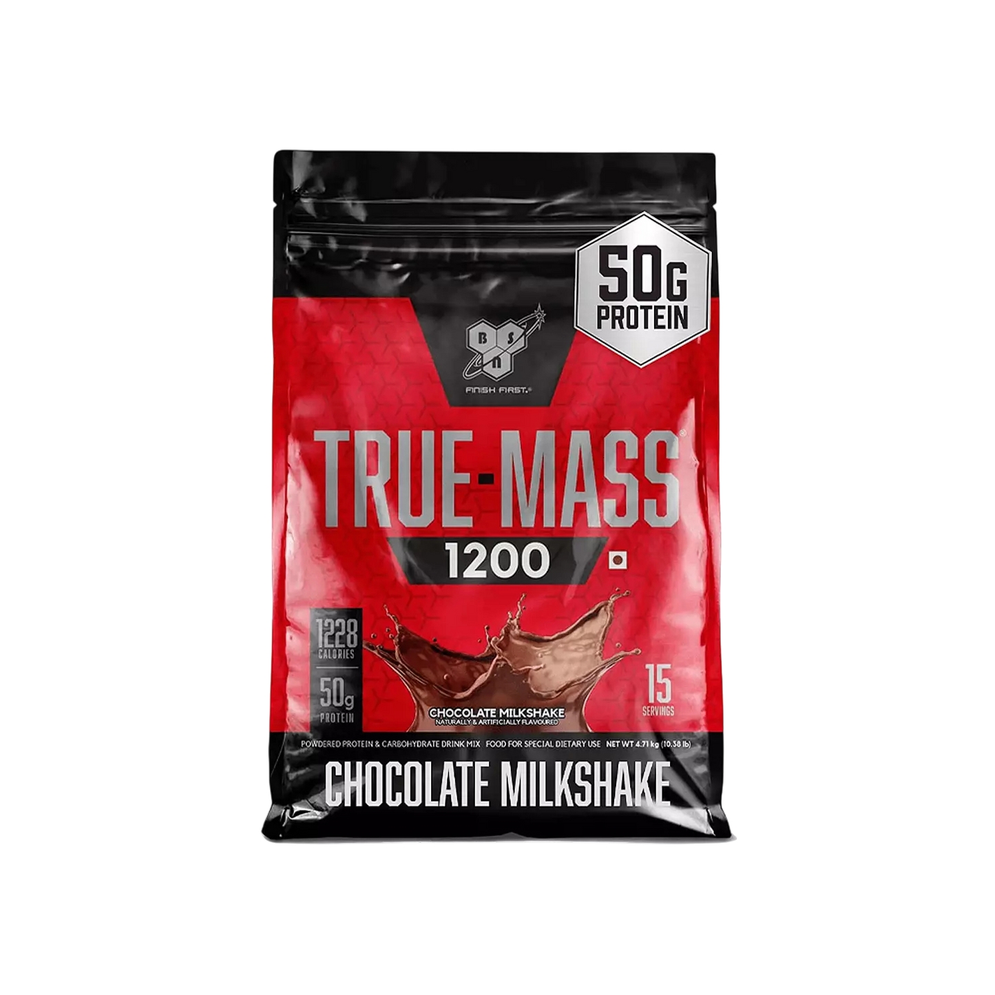 BSN True Mass – Weight Gainer for Muscle Growth & Recovery (15 Servings)