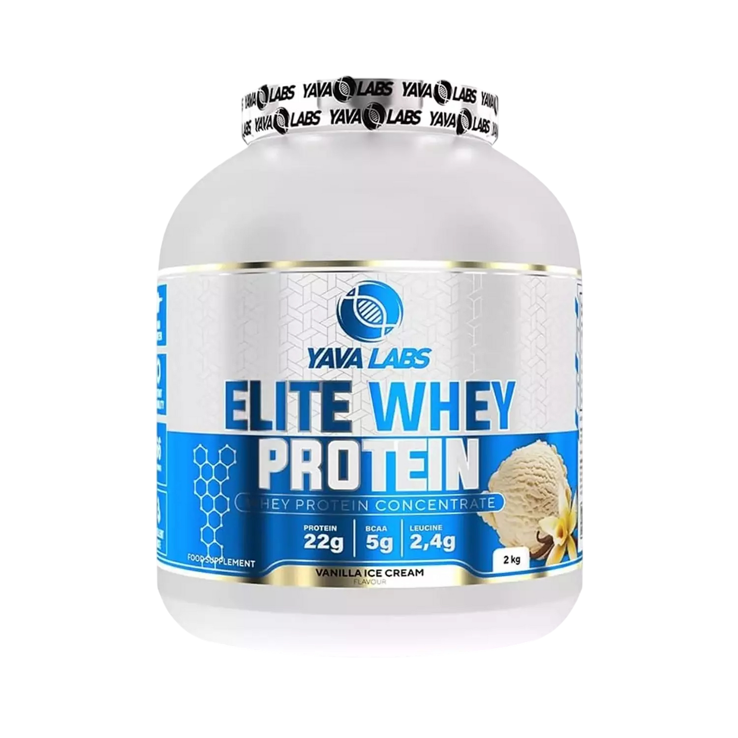 Yava Labs Whey Protein 2kg – High Quality Protein for Muscle Growth & Recovery (66 Servings)