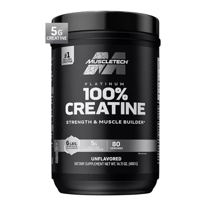 Platinum Creatine 400g – 80 Servings (5g per Scoop)