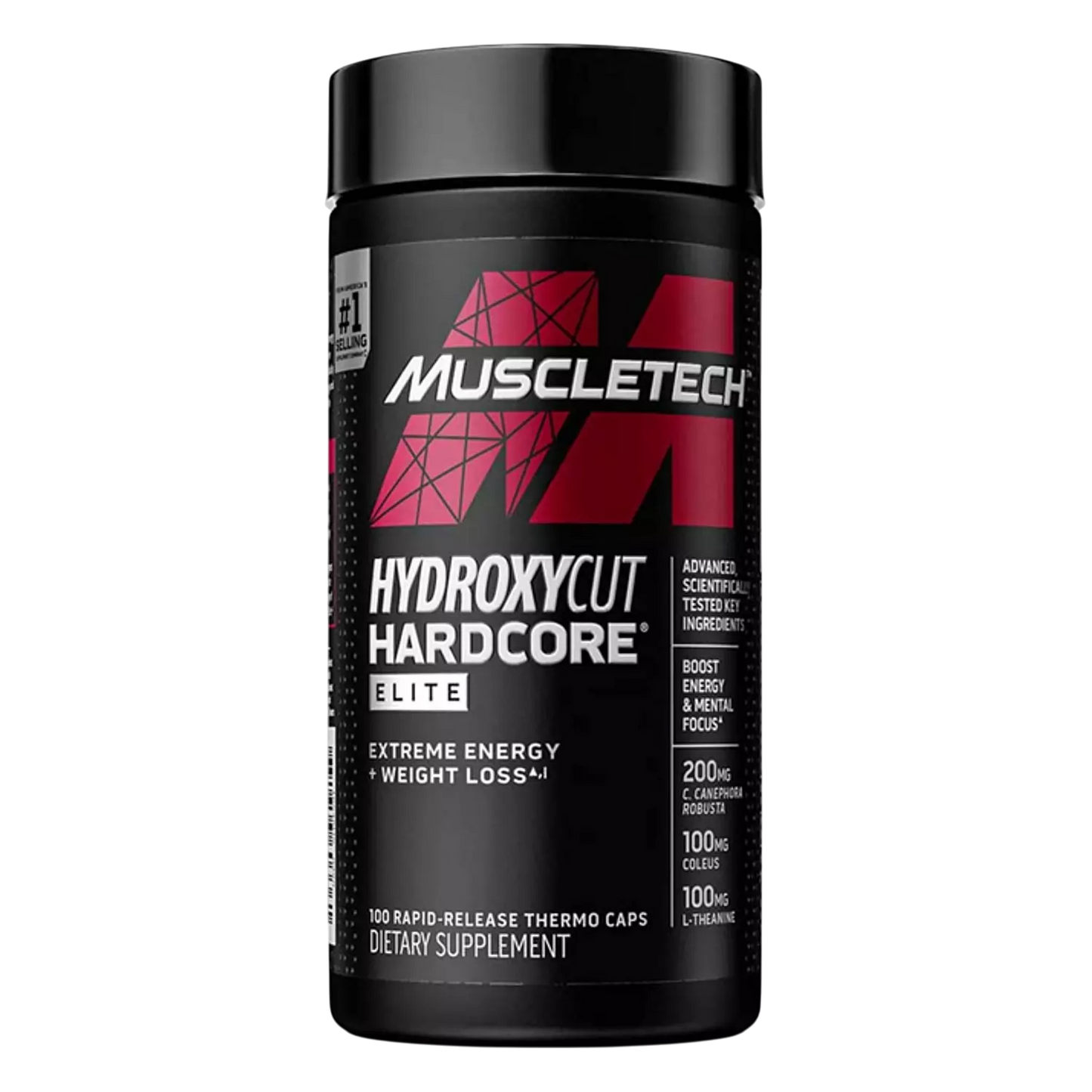 Muscletech Hydroxycut Hardcore Elite-50Serv.-100Caps.