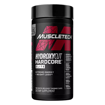Muscletech Hydroxycut Hardcore Elite-50Serv.-100Caps.
