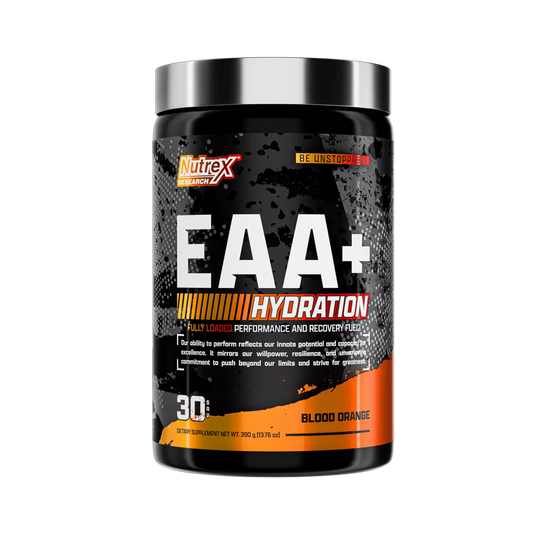 Nutrex EAA+ Hydration – Essential Amino Acids & Electrolytes (30 Servings)