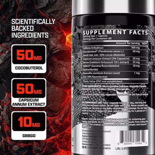 Nutrex Lipo-6 Hardcore: Maximize Fat Burner