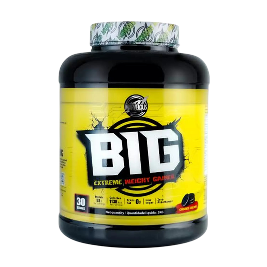 Marvelous Nutrition Big Extreme Weight Gainer 3kg (30 Servings) | Mass, Strength & Muscle Growth