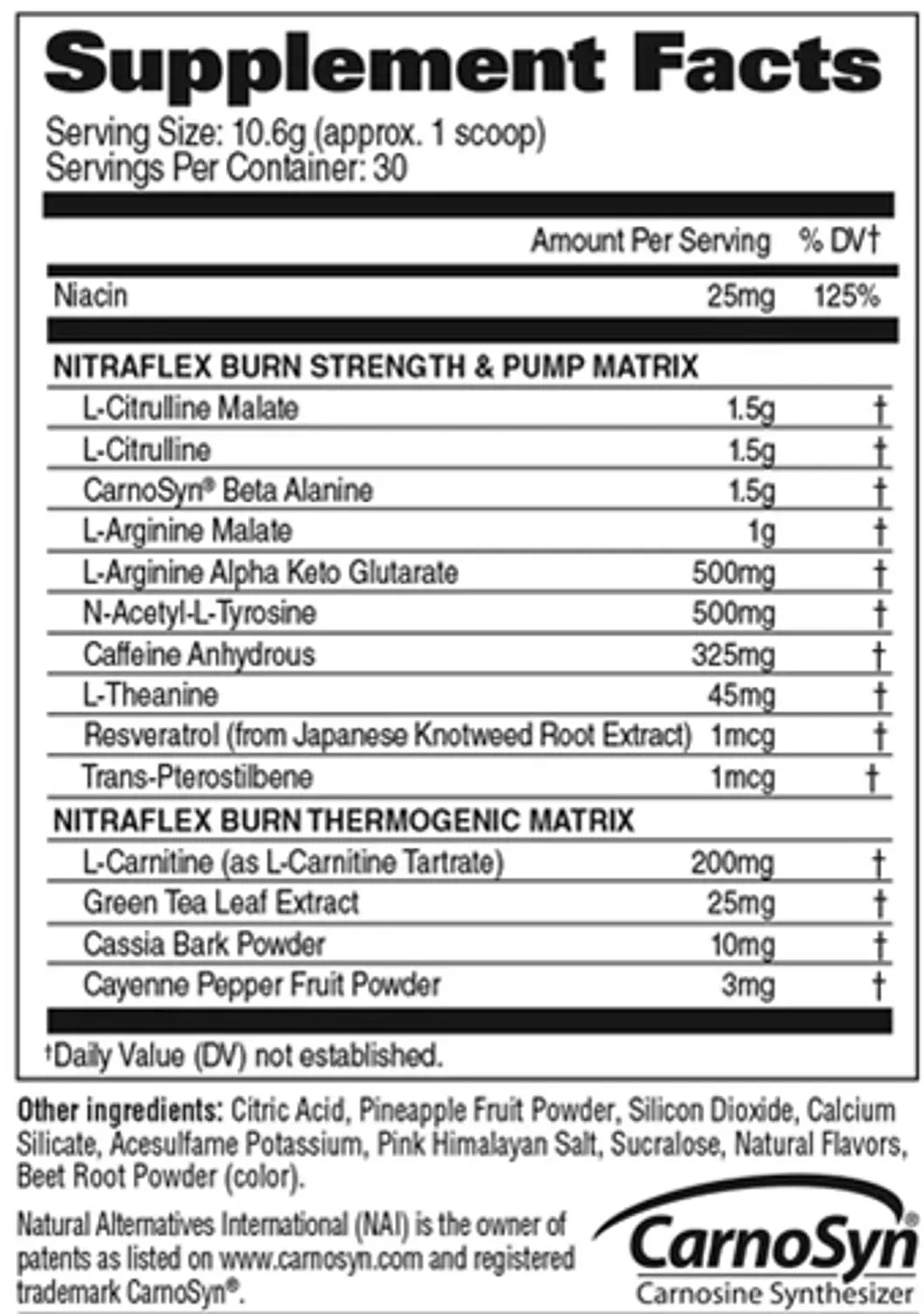 Nitraflex Advanced Pre-workout WATERMELON