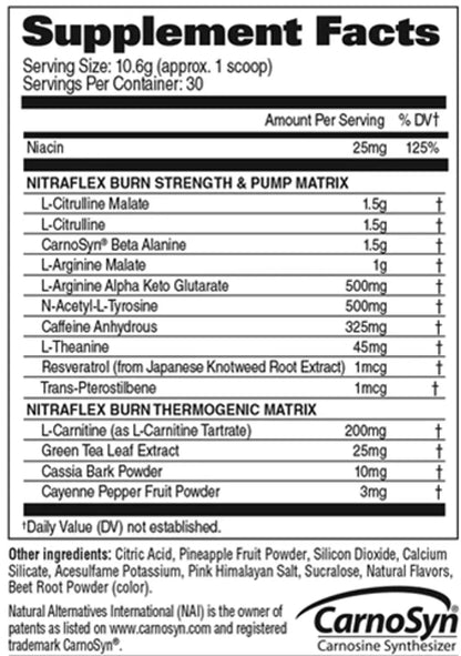 Nitraflex Advanced Pre-workout WATERMELON