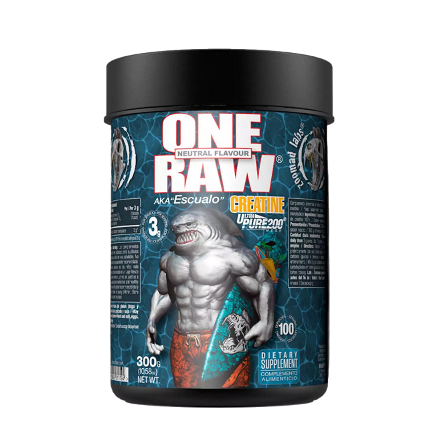 Zoomad Creatine One Raw 300g (100 Servings) – Strength, Power & Muscle Recovery