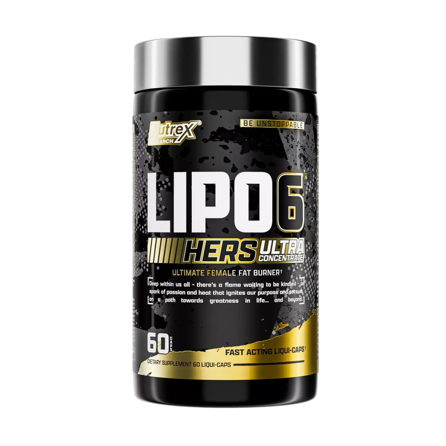 Nutrex Lipo 6 Hers – 60 Capsules Women’s Fat Burner & Energy Support