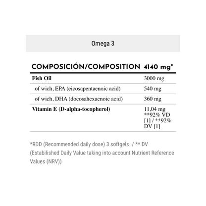 OMEGA 3 EPA & DHA - Cardiovascular Health