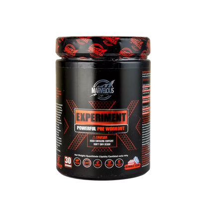 Marvelous Nutrition Experiment Powerful Pre-Workout 30 Servings – Energy, Focus & Performance