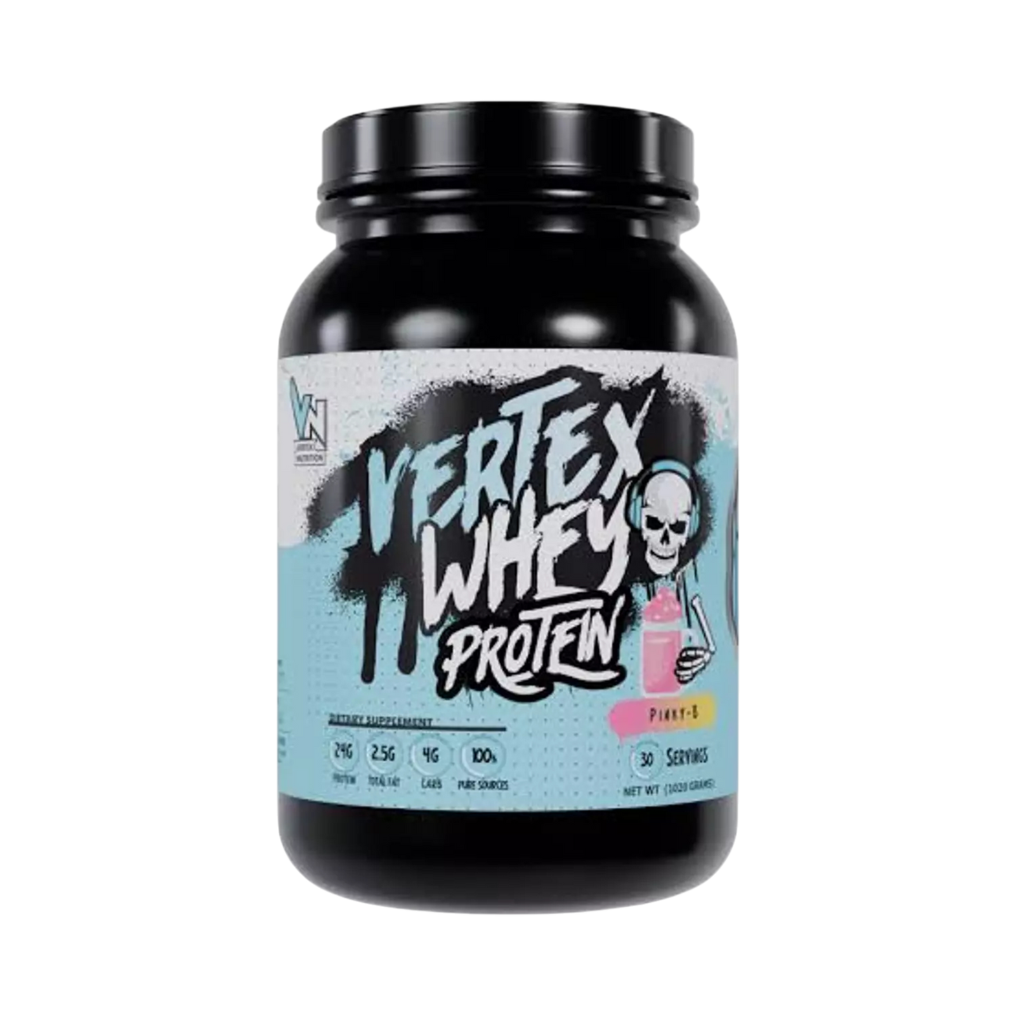 Vertex Nutrition Whey Protein 900g (30 Servings) – 24g Protein for Muscle Growth & Recovery