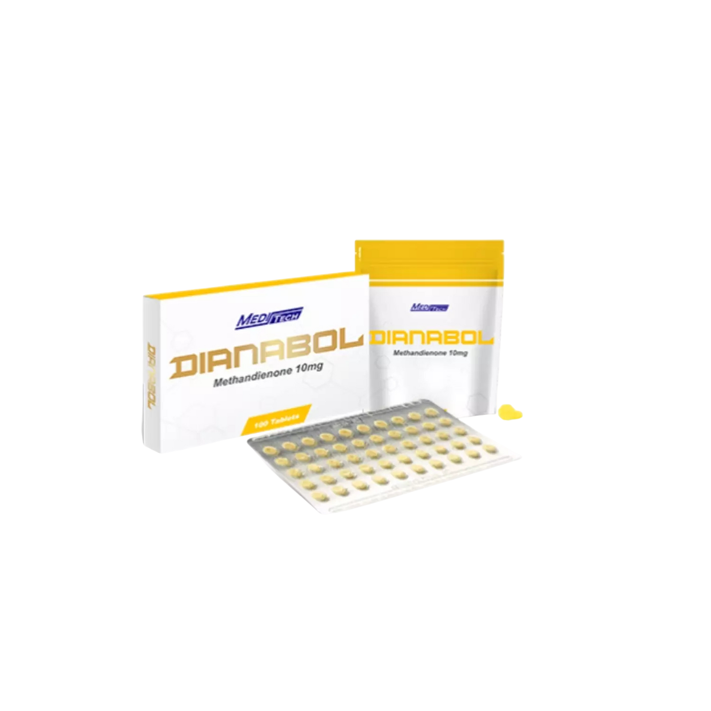 DIANABOL 10MG TABLET 100 TABLETS – MEDITECH
