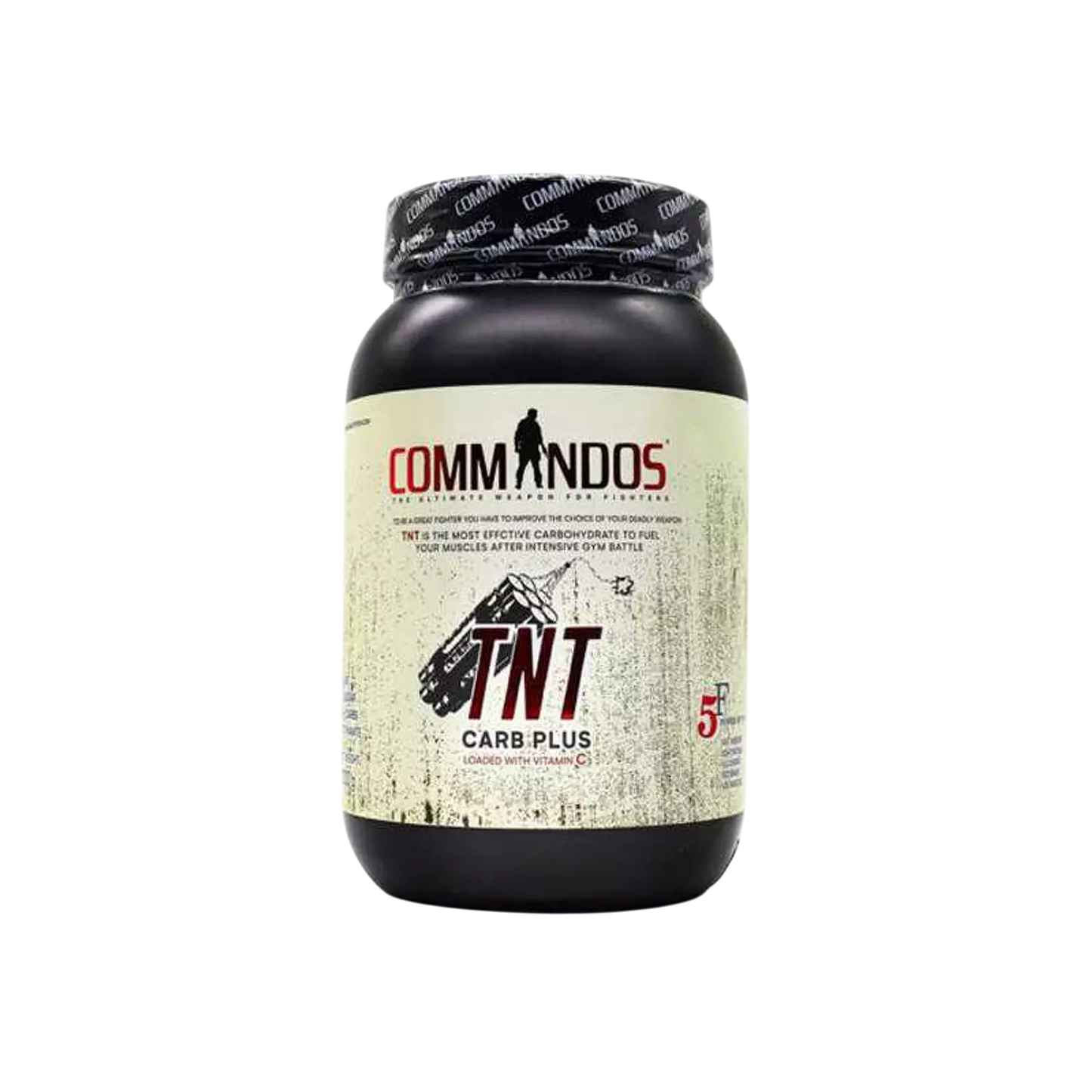 Commandos TNT Carb Plus 2.2Kg – High-Calorie Carb Supplement for Muscle Growth & Energy (70 Servings)