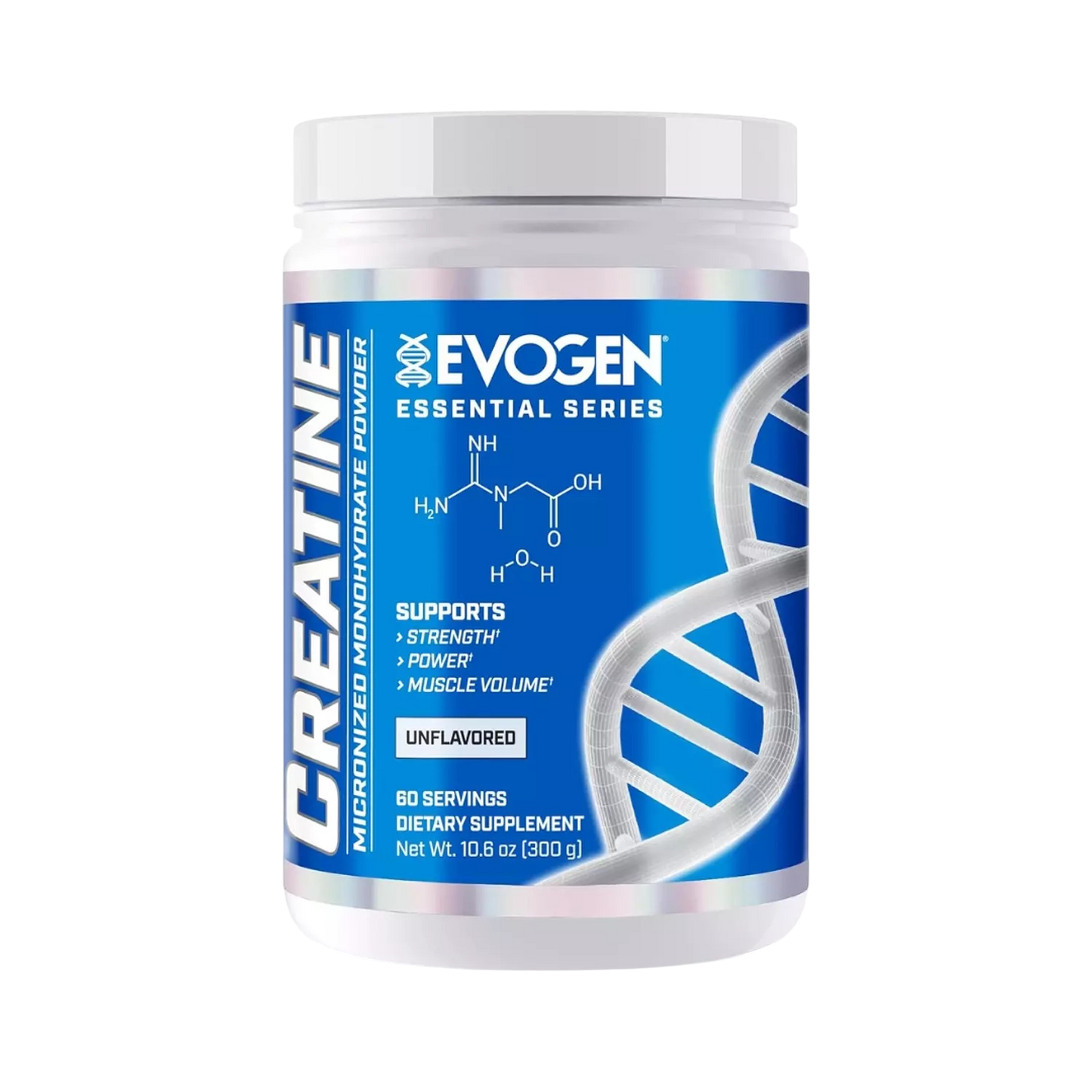 Evogen Pure Creatine Monohydrate – Unflavored – 60 Servings