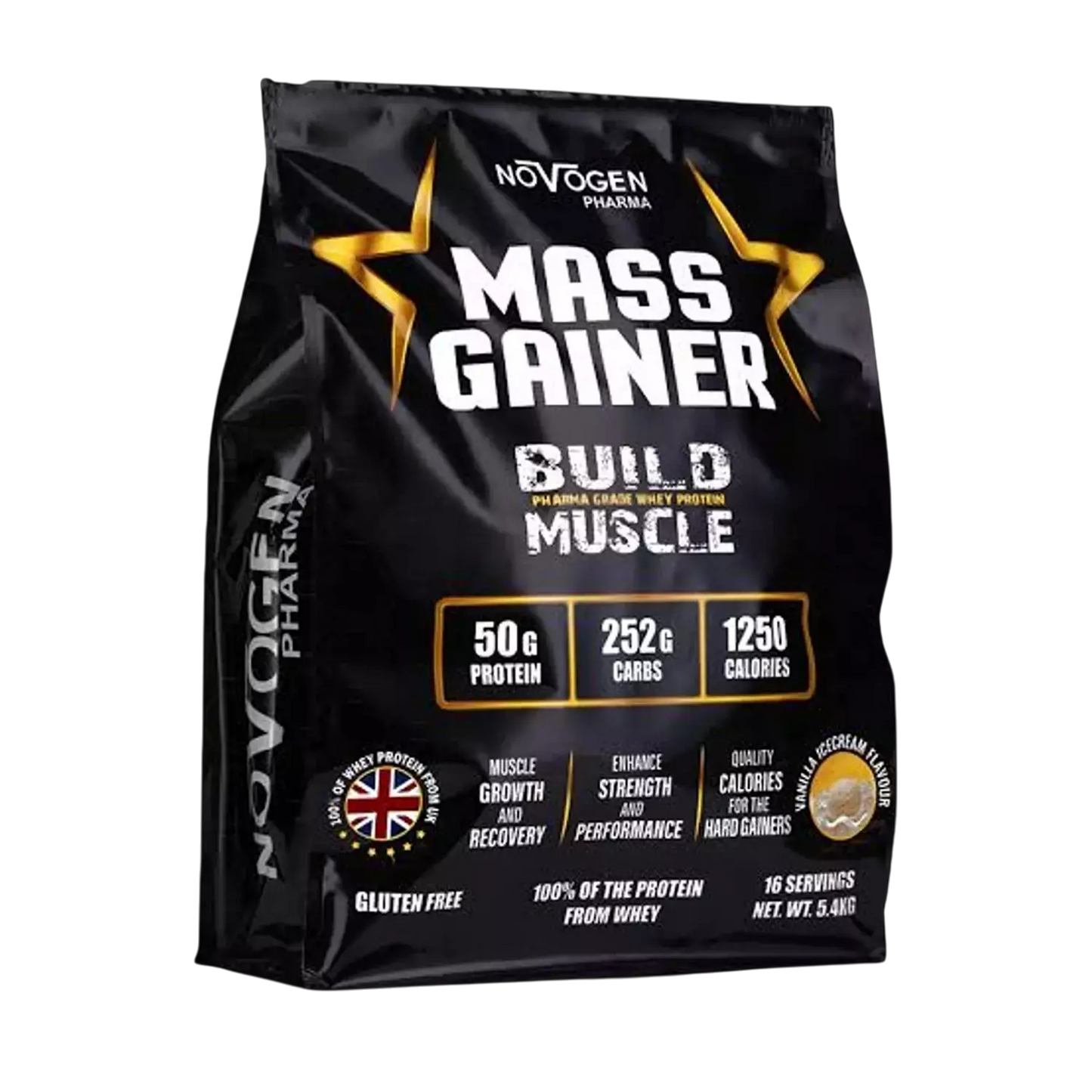 Novogen Mass Gainer – Weight & Muscle Gain Supplement
