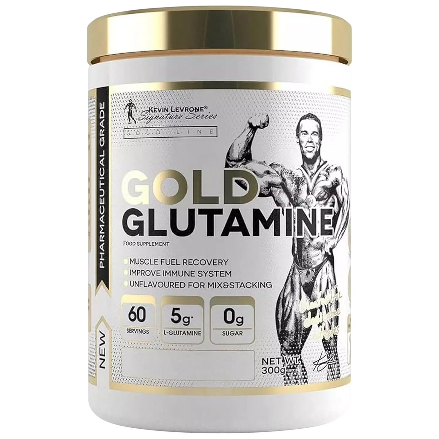 Kevin Levrone Gold Glutamine 300g – Pure L-Glutamine for Muscle Recovery & Endurance