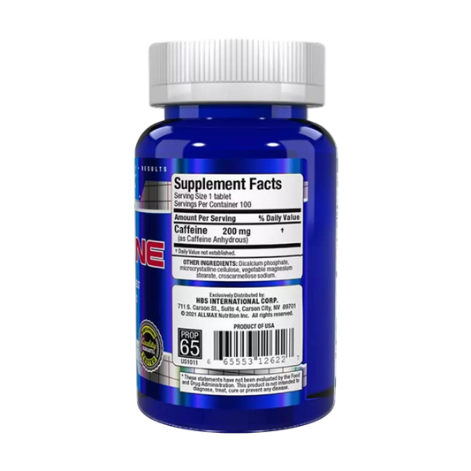 ALLMAX Caffeine 100 tablet 200mg